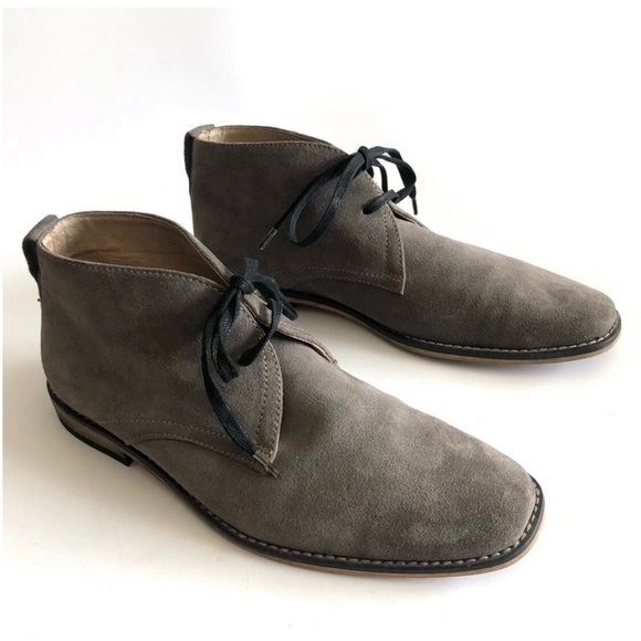 Stacy Adams Tamarack Gray Suede Chukka Boots main image 11